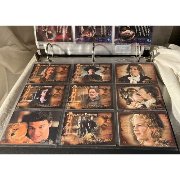 INKWORKS ANGEL Premium Various Season Three Trading Cards & Binder - Picture 10 of 13